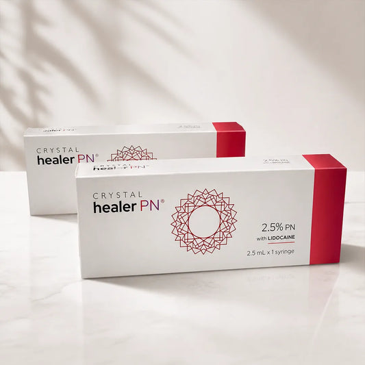 PN pólýnúkleótíð meðferð (Crystal Healer) – bókaðu laxasæðimeðferð hjá Húðfegrun fyrir djúpa húðendurnýjun og ljóma